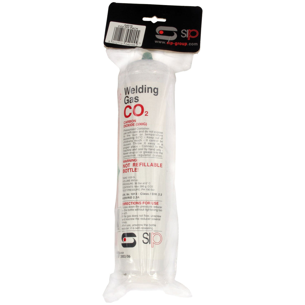 SIP 390g CO2 Disposable Gas Bottle Pack - SIP-04015 - SIP Tools UK - Trade Counter Direct