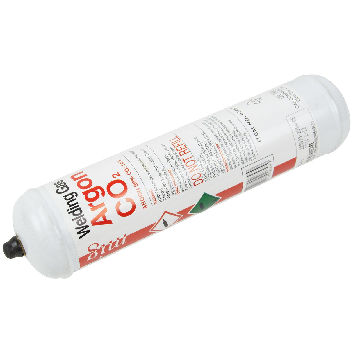 SIP 390g Disposable Argon/CO2 Gas Bottle - SIP-02657 - SIP Tools UK - Trade Counter Direct