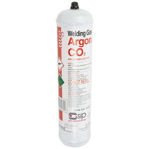 SIP 390g Disposable Argon/CO2 Gas Bottle - SIP-02657 - SIP Tools UK - Trade Counter Direct