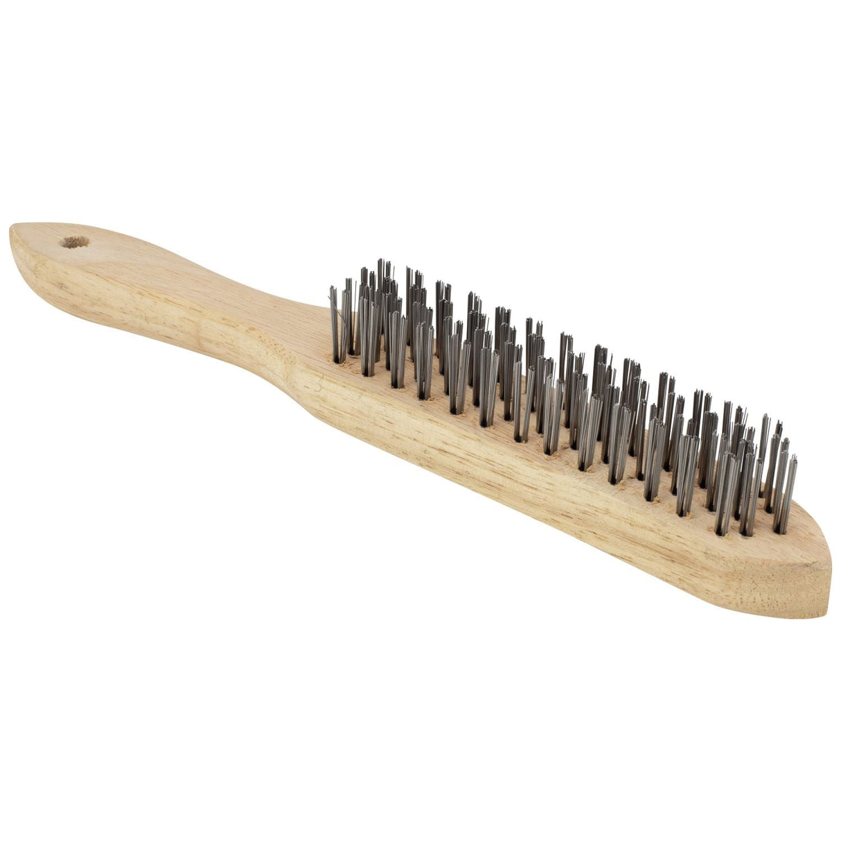 SIP 4 - Row Mild Steel Wire Brush - 04174 - SIP-04174 - SIP Tools UK - Trade Counter Direct