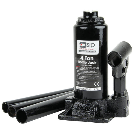 SIP 4 TON Bottle Jack - SIP-03667 - SIP Tools UK - Trade Counter Direct