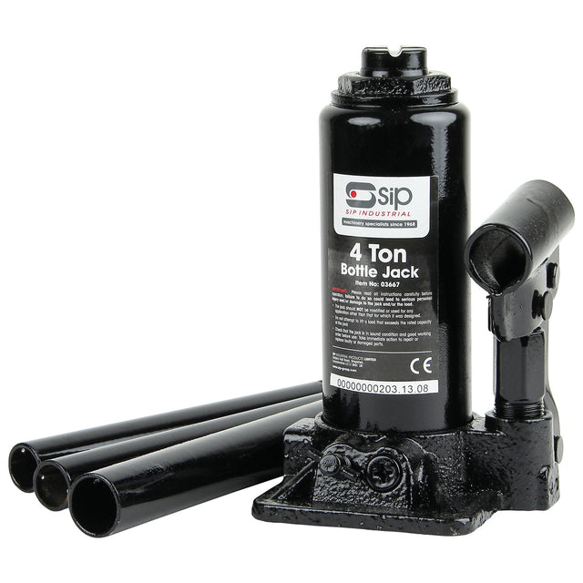 SIP 4 TON Bottle Jack - SIP-03667 - SIP Tools UK - Trade Counter Direct