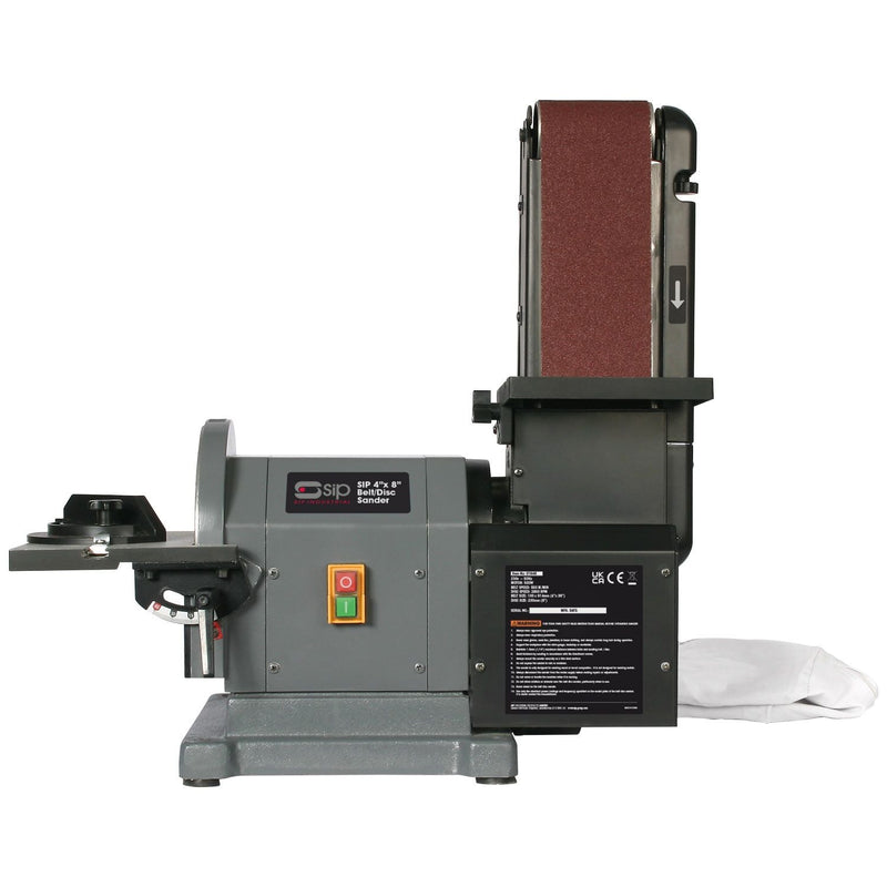 SIP 4" x 8" Belt Disc Sander - 01946 - SIP-01946 - SIP Tools UK - Trade Counter Direct