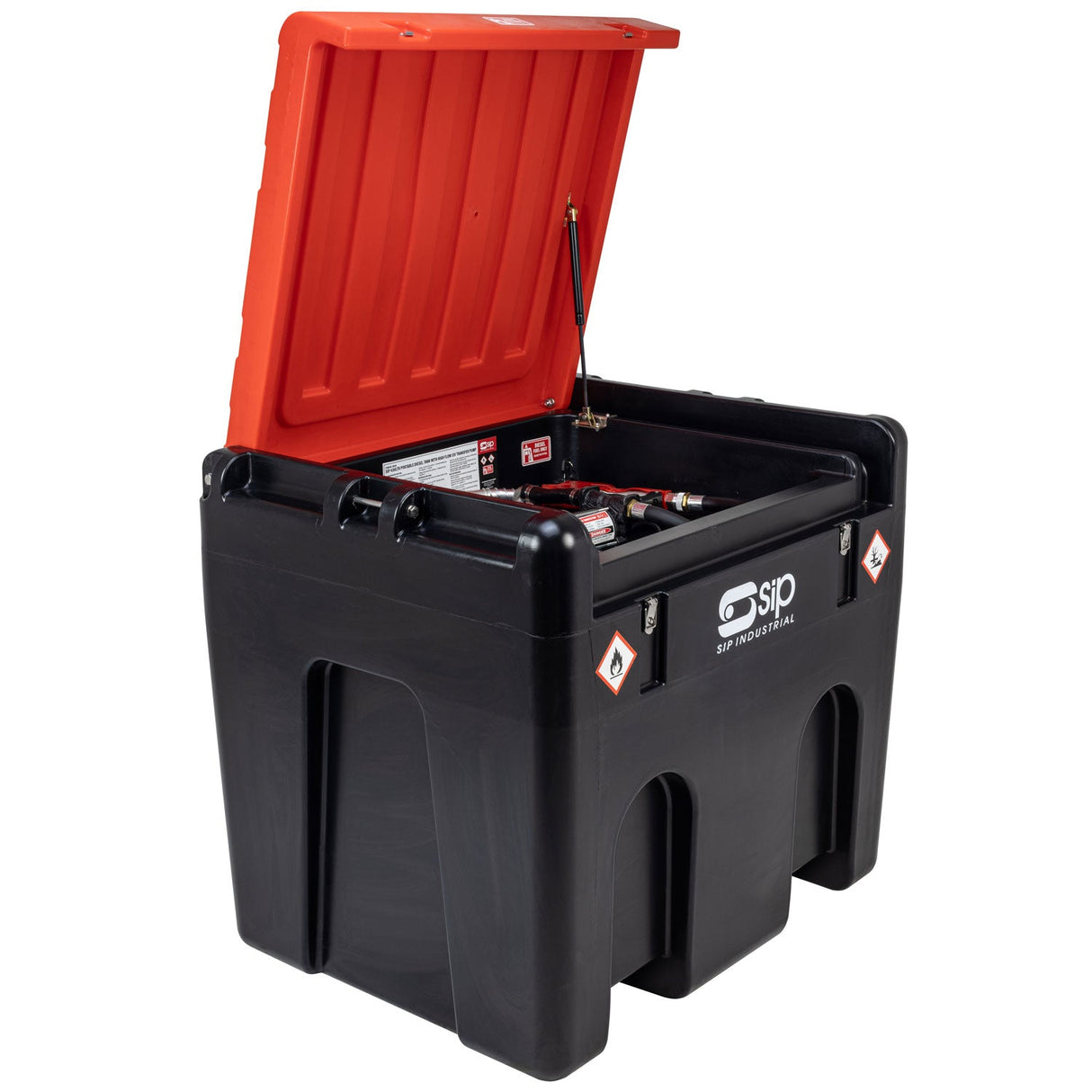 SIP 430ltr Portable Diesel Tank with High-Flow 12v Transfer Pump - SIP-06951 - SIP Tools UK - Trade Counter Direct