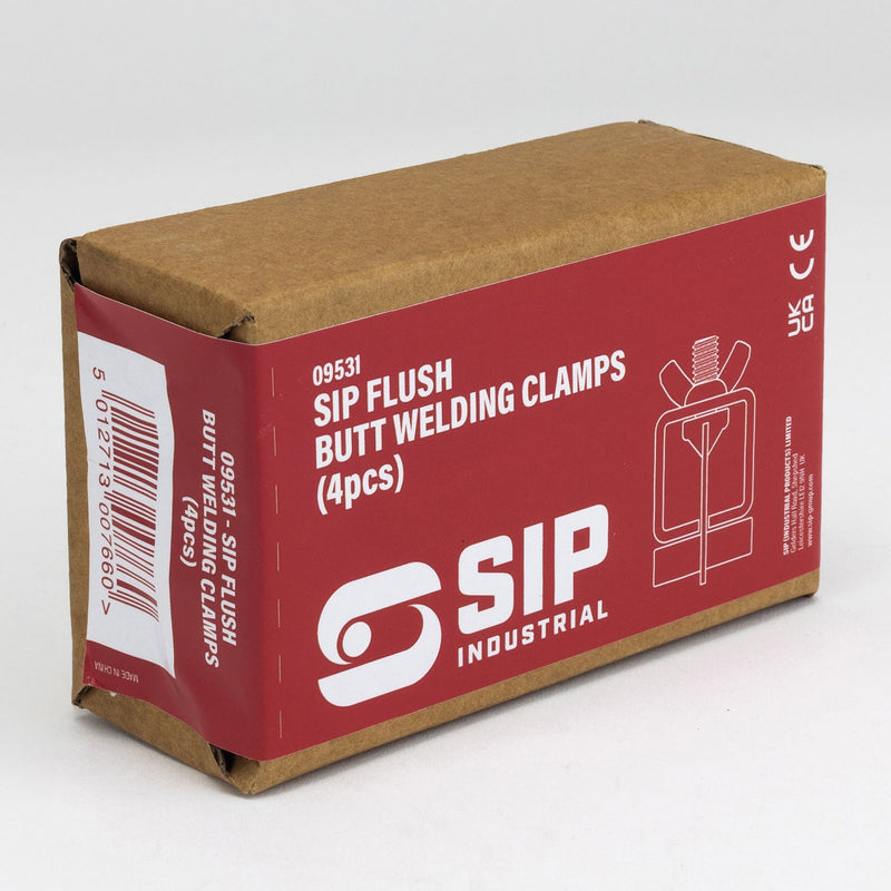 SIP 4pc Flush Butt Welding Clamps - SIP-09531 - SIP Tools UK - Trade Counter Direct
