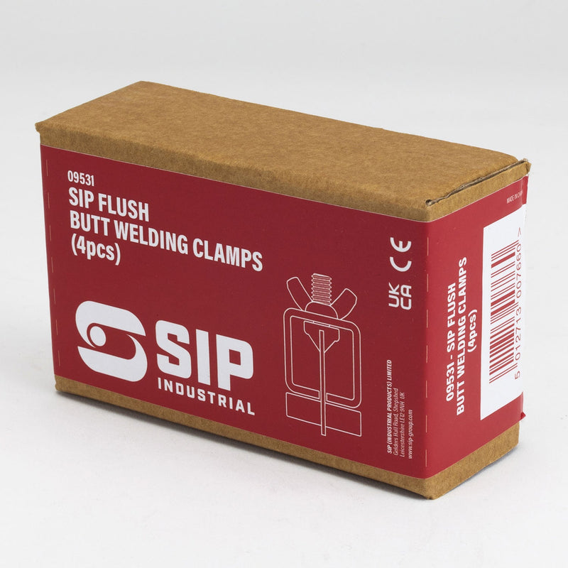 SIP 4pc Flush Butt Welding Clamps - SIP-09531 - SIP Tools UK - Trade Counter Direct