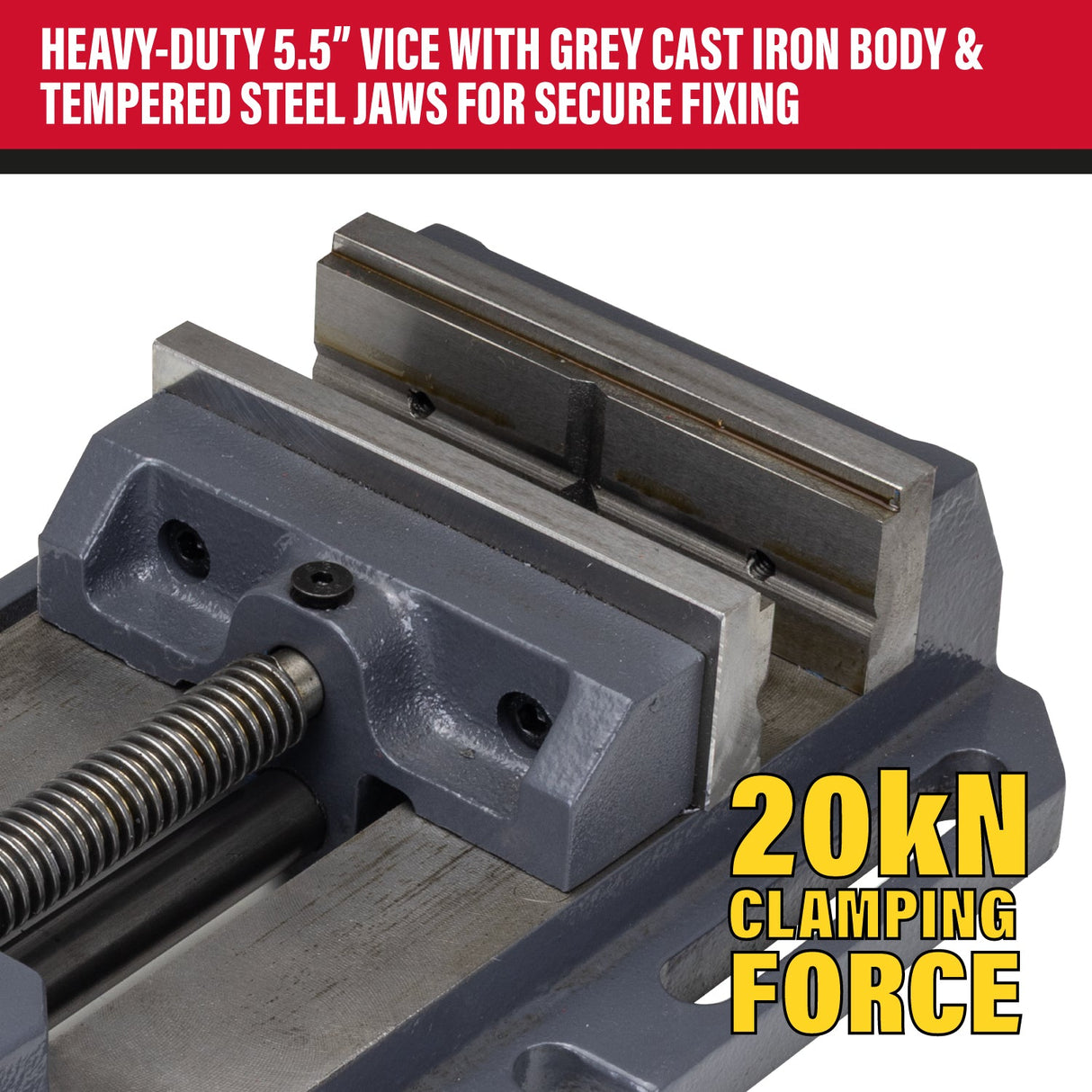 SIP 5.5" Quick Lock Machine Vice - SIP-01730 - SIP Tools UK - Trade Counter Direct