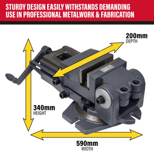 SIP 6" Swivel & Tilt Machine Vice - SIP-01727 - SIP Tools UK - Trade Counter Direct