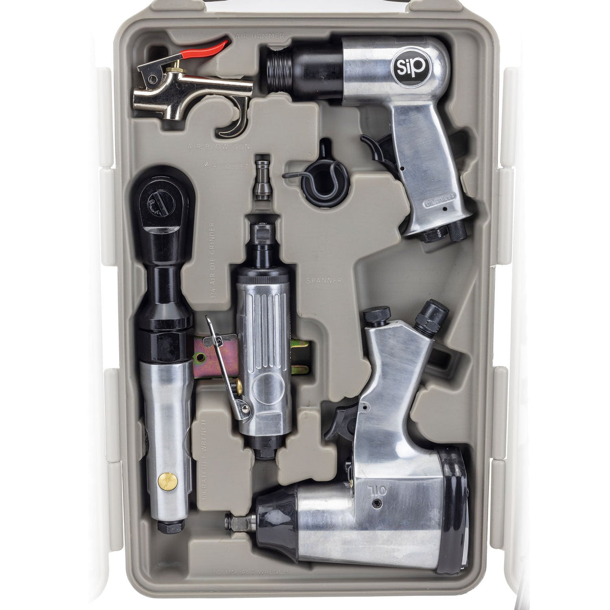 SIP 73pc Air Tool Kit - SIP-07197 - SIP Tools UK - Trade Counter Direct