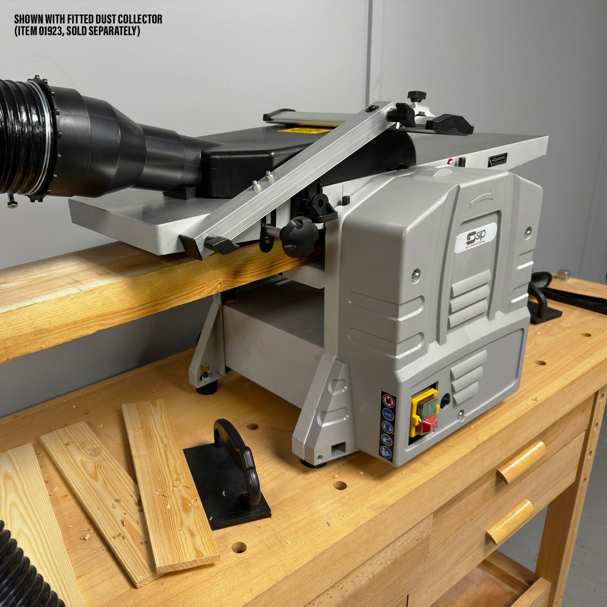 SIP 8" x 5" Planer Thicknesser - SIP-01557 - SIP Tools UK - Trade Counter Direct