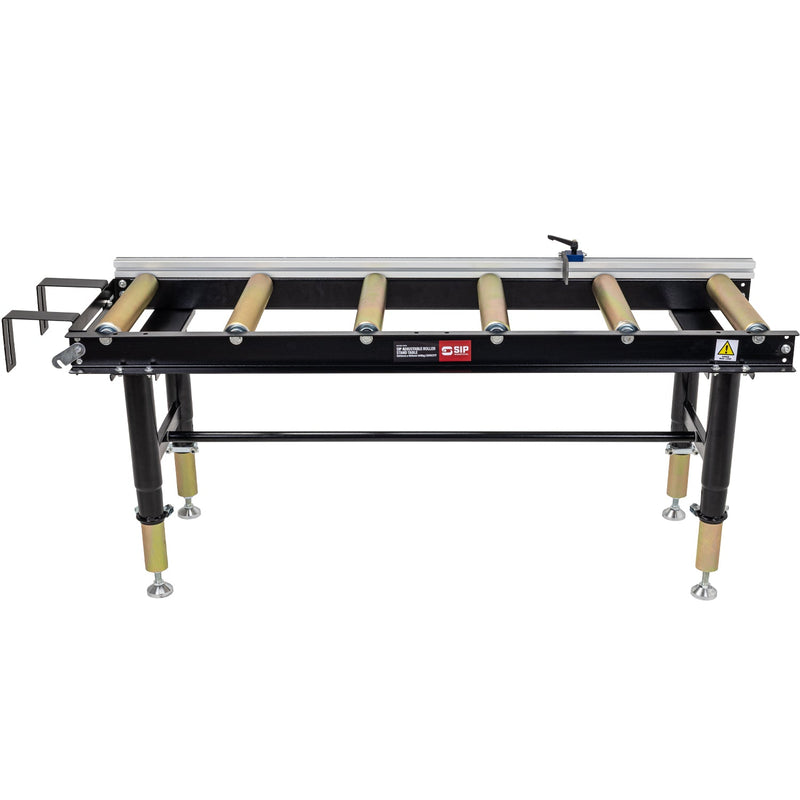 SIP Adjustable Roller Stand Table 1500mm x 400mm 400kg - SIP-01395 - SIP Tools UK - Trade Counter Direct