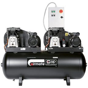 SIP B3800/270 270ltr Tandem Belt Drive Compressor - SIP-05251 - SIP Tools UK - Trade Counter Direct