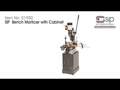 SIP Bench Morticer with Cabinet - 01950 - SIP-01950 - SIP Tools UK - Trade Counter Direct