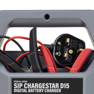 SIP CHARGESTAR D15 Digital Battery Charger - SIP-03506 - SIP Tools UK - Trade Counter Direct