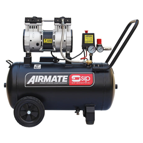 SIP DD 2hp 50ltr Low Noise Oil-Free Direct Drive Compressor - SIP-05479 - SIP Tools UK - Trade Counter Direct