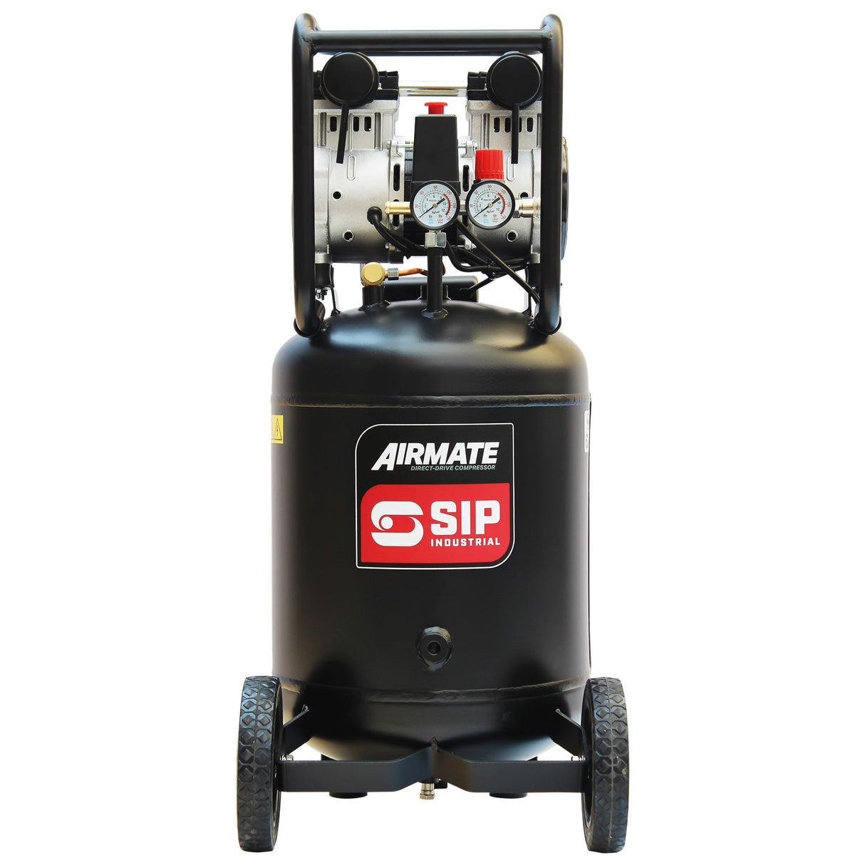 SIP DD 2hp 50ltr Low Noise Oil-Free Vertical Direct Drive Compressor - SIP-05483 - SIP Tools UK - Trade Counter Direct