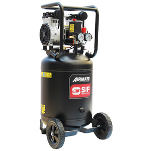 SIP DD 2hp 50ltr Low Noise Oil-Free Vertical Direct Drive Compressor - SIP-05483 - SIP Tools UK - Trade Counter Direct