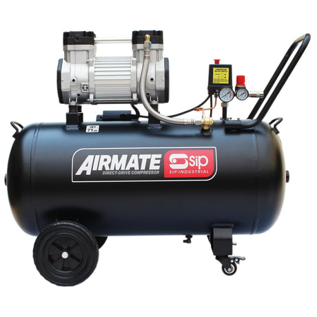 SIP DD 3hp 100ltr Low Noise Oil-Free Direct Drive Compressor - SIP-05481 - SIP Tools UK - Trade Counter Direct