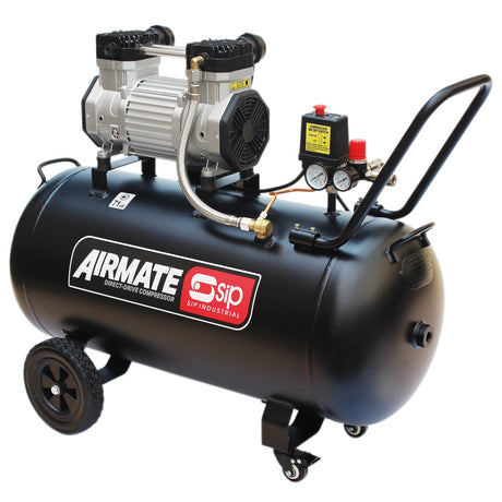 SIP DD 3hp 100ltr Low Noise Oil-Free Direct Drive Compressor - SIP-05481 - SIP Tools UK - Trade Counter Direct