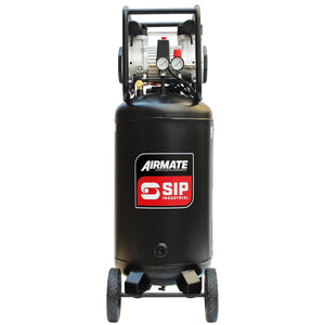SIP DD 3hp 100ltr Low Noise Oil-Free Vertical Direct Drive Compressor - SIP-05484 - SIP Tools UK - Trade Counter Direct