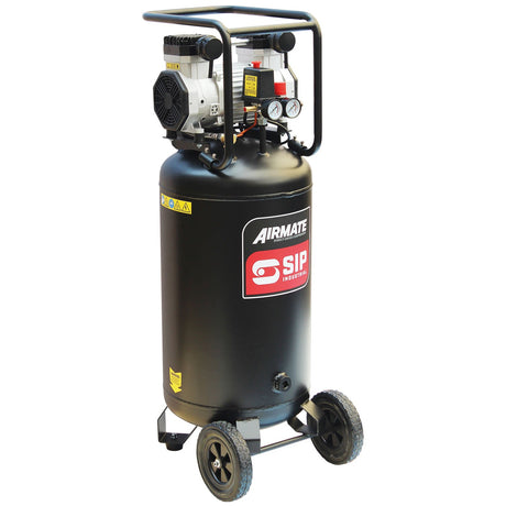 SIP DD 3hp 100ltr Low Noise Oil-Free Vertical Direct Drive Compressor - SIP-05484 - SIP Tools UK - Trade Counter Direct