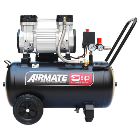 SIP DD 3hp 50ltr Low Noise Oil-Free Direct Drive Compressor - SIP-05480 - SIP Tools UK - Trade Counter Direct