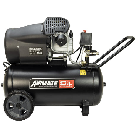 SIP DDVT 3hp 50ltr V-Twin Direct Drive Compressor - SIP-05325 - SIP Tools UK - Trade Counter Direct