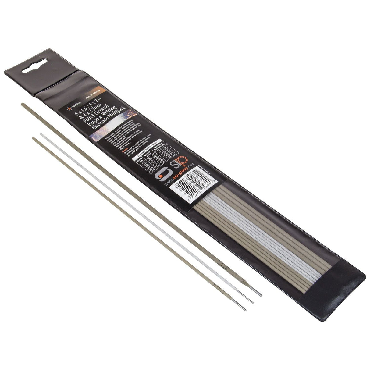 SIP DIY ARC 6013 Electrodes Variety Pack - 02689 - SIP-02689 - SIP Tools UK - Trade Counter Direct