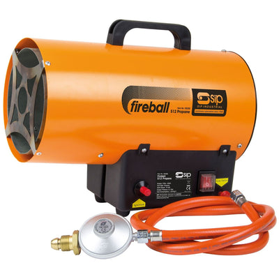 SIP FIREBALL 512 Propane Space Heater - 09288 - SIP-09288 - SIP Tools UK - Trade Counter Direct
