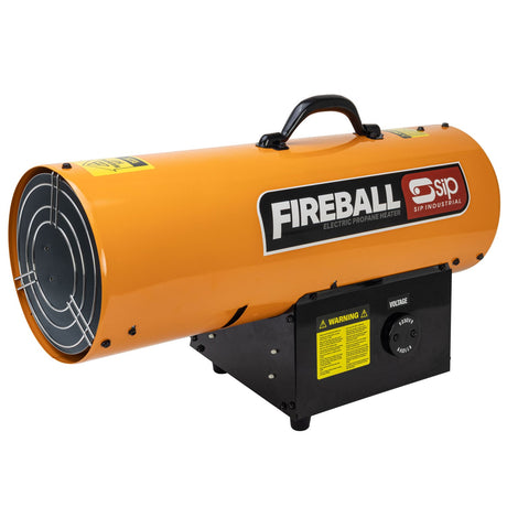 SIP FIREBALL DV170 110v/230v Dual Voltage Propane Space Heater - SIP-09233 - SIP Tools UK - Trade Counter Direct