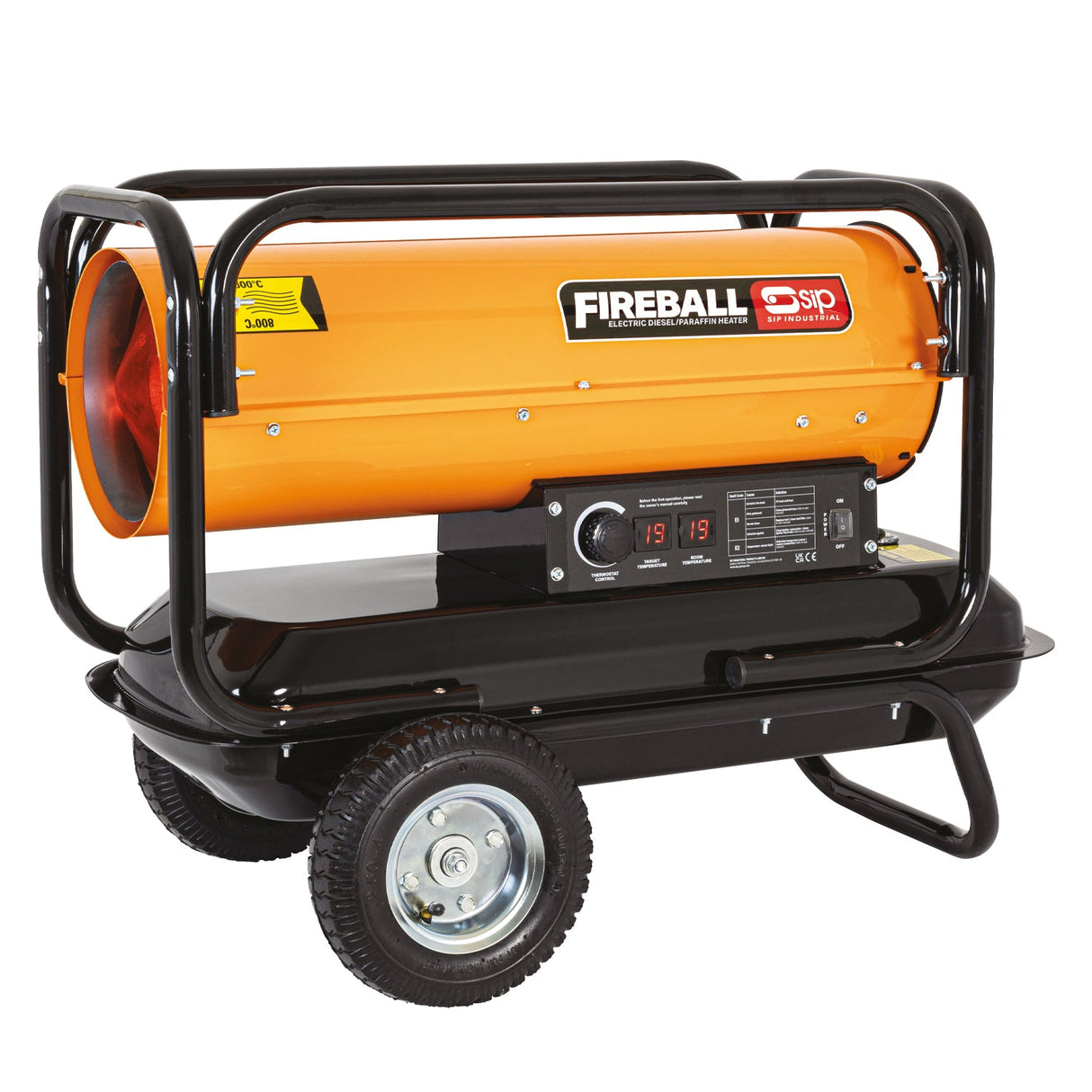 SIP FIREBALL XD100 Diesel/Paraffin Space Heater - SIP-09593 - SIP Tools UK - Trade Counter Direct