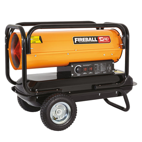 SIP FIREBALL XD100 Diesel/Paraffin Space Heater - SIP-09593 - SIP Tools UK - Trade Counter Direct