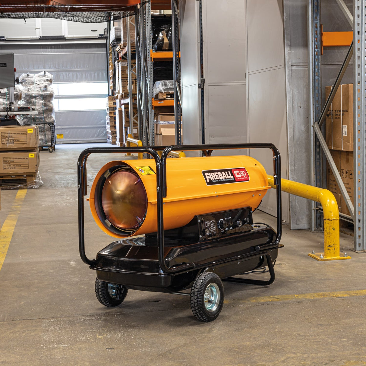 SIP FIREBALL XD275 Gear Pump Diesel/Paraffin Space Heater - SIP-09597 - SIP Tools UK - Trade Counter Direct