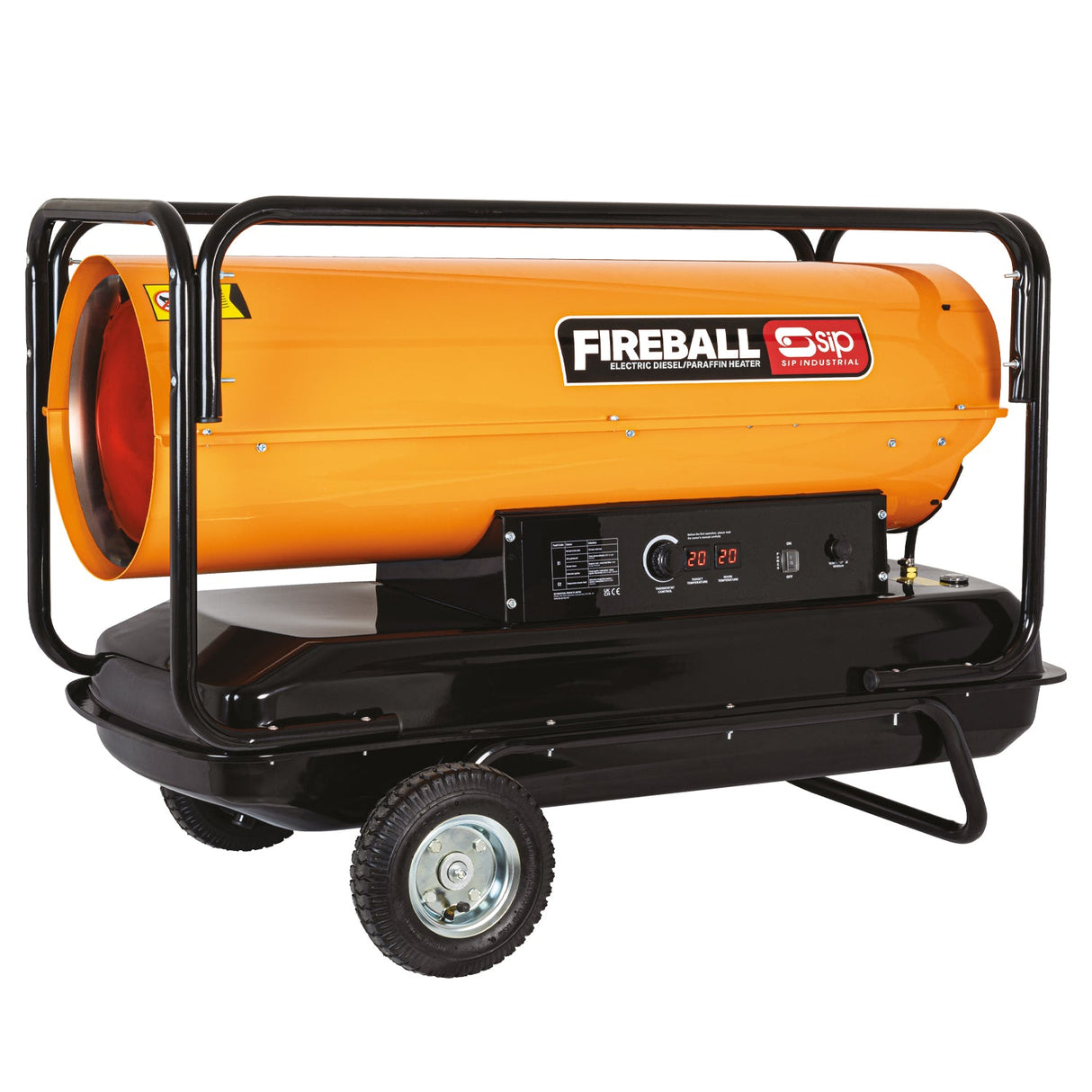 SIP FIREBALL XD350 Gear Pump Diesel/Paraffin Space Heater - SIP-09598 - SIP Tools UK - Trade Counter Direct