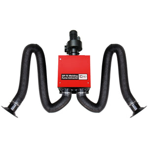 SIP FX-WM Professional Wall-Mounted Welding Fume Extractor (2x Arms) - SIP-05806 - SIP Tools UK - Trade Counter Direct