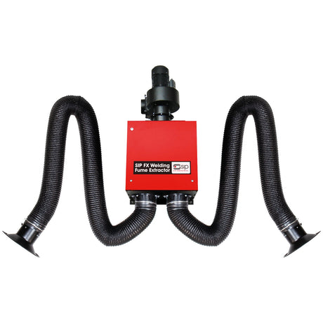 SIP FX-WM Professional Wall-Mounted Welding Fume Extractor (2x Arms) - SIP-05806 - SIP Tools UK - Trade Counter Direct