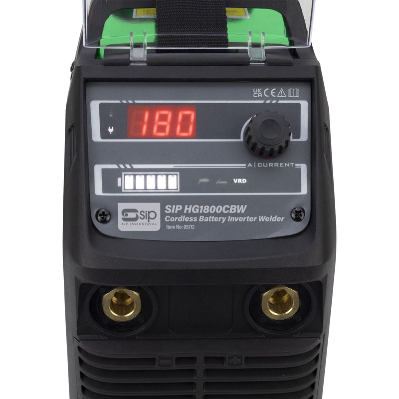 SIP HG1800CBW Battery - Powered Inverter Welder - 05712 - SIP-05712 - SIP Tools UK - Trade Counter Direct