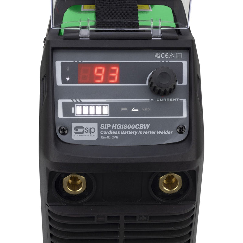 SIP HG1800CBW Battery - Powered Inverter Welder - 05712 - SIP-05712 - SIP Tools UK - Trade Counter Direct