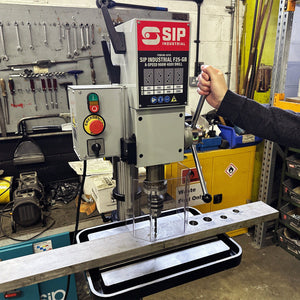 SIP Industrial F25-GB 8-Speed 900w 400v Floor Pillar Drill - SIP-01719 - SIP Tools UK - Trade Counter Direct