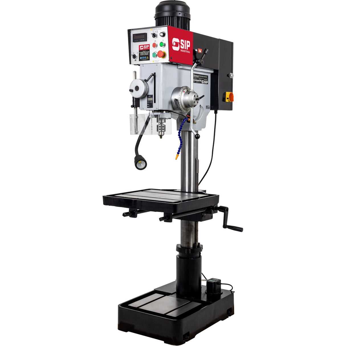SIP Industrial F40-IDA Vari-Speed 2.2kW 400v Floor Pillar Drill - SIP-01721 - SIP Tools UK - Trade Counter Direct