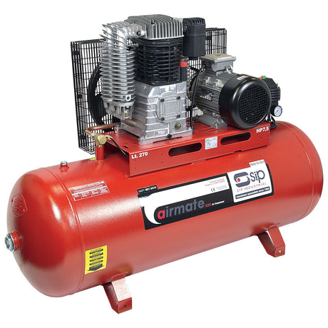 SIP ISBD7.5/270 Industrial Electric Compressor - 06291 - SIP-06291 - SIP Tools UK - Trade Counter Direct
