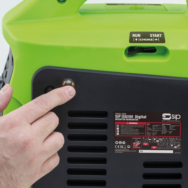 SIP ISG1101 Digital Inverter Generator - SIP-25400 - SIP Tools UK - Trade Counter Direct