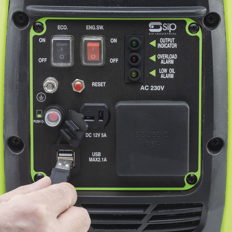 SIP ISG1101 Digital Inverter Generator - SIP-25400 - SIP Tools UK - Trade Counter Direct