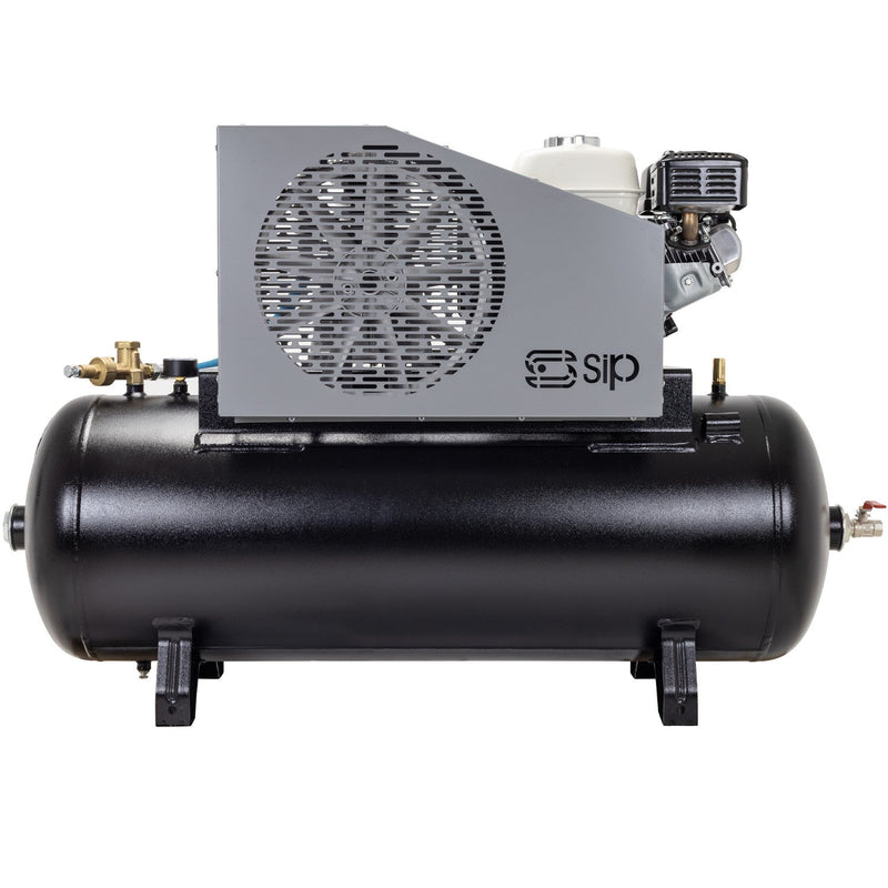 SIP ISHP5.5/150 Industrial Petrol Compressor - 04450 - SIP-04450 - SIP Tools UK - Trade Counter Direct