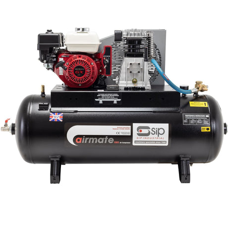 SIP ISHP5.5/150ES Industrial Petrol Compressor - 04451 - SIP-04451 - SIP Tools UK - Trade Counter Direct