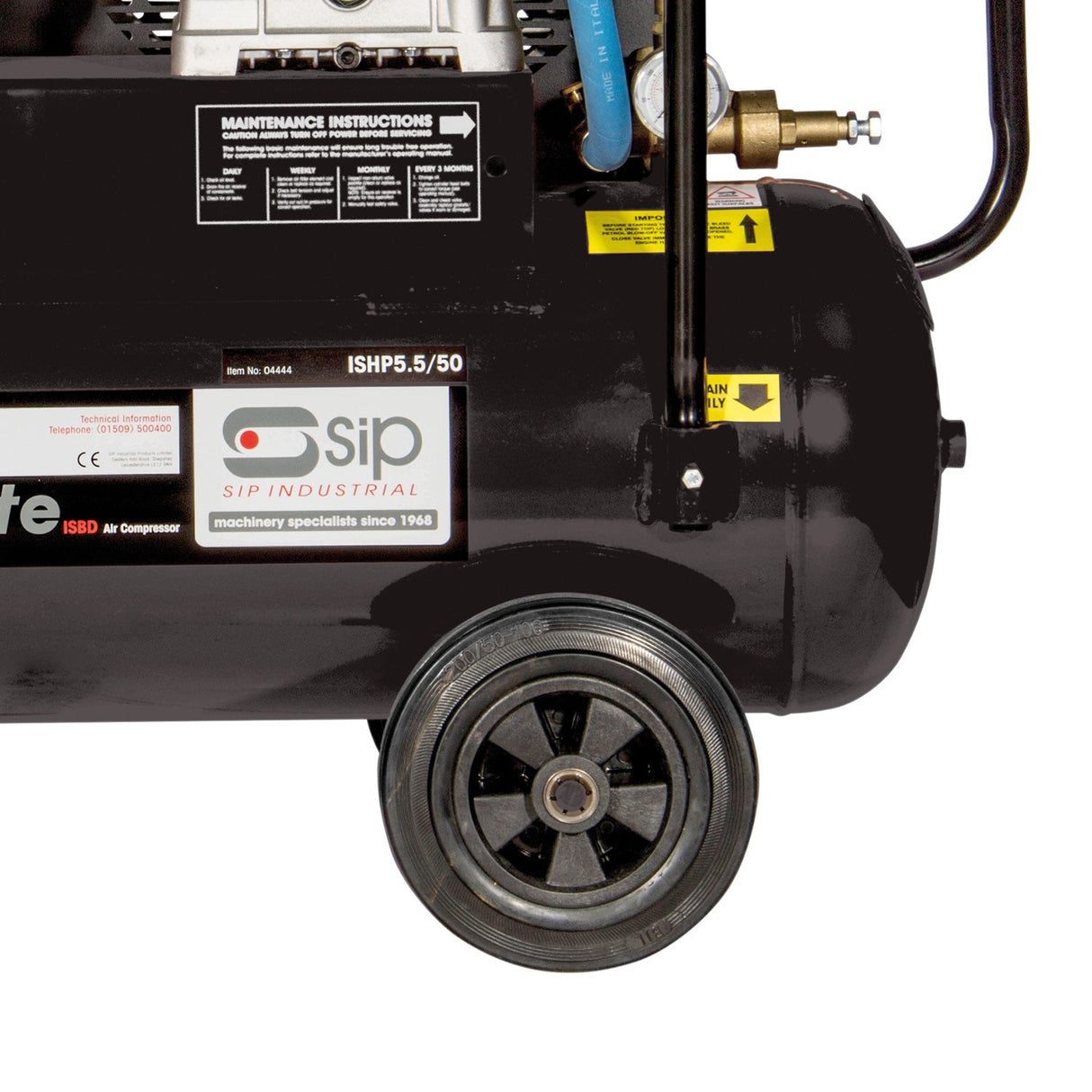 SIP ISHP5.5/50 Industrial Petrol Compressor - SIP-04444 - SIP Tools UK - Trade Counter Direct