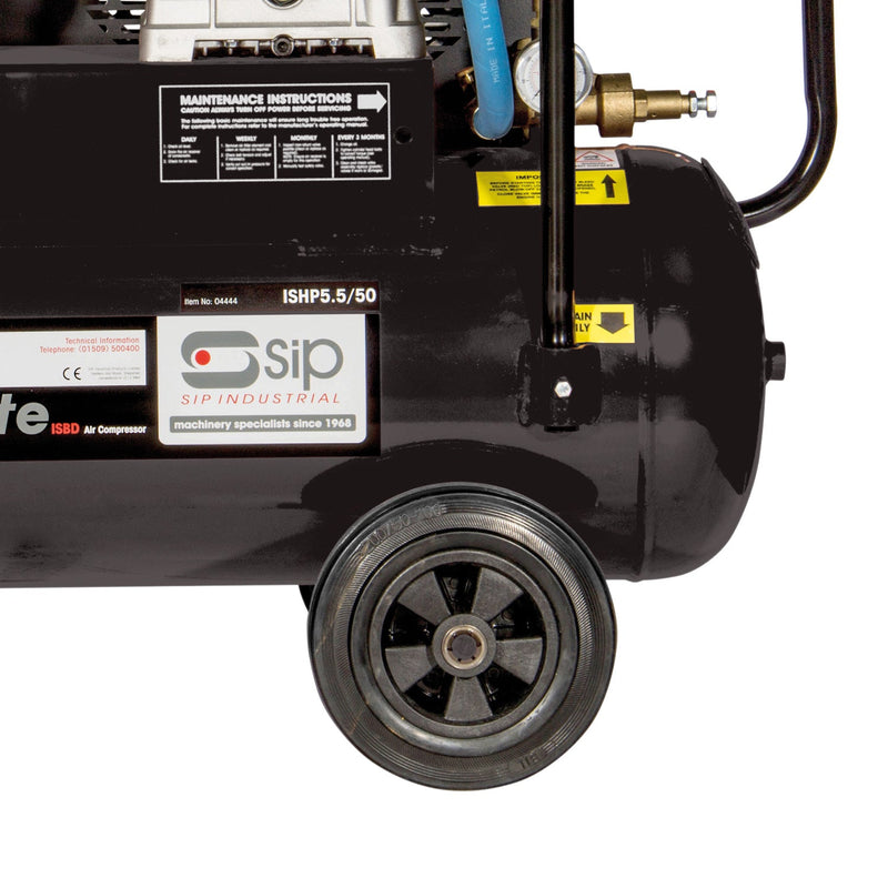 SIP ISHP5.5/50 Industrial Petrol Compressor - SIP-04444 - SIP Tools UK - Trade Counter Direct
