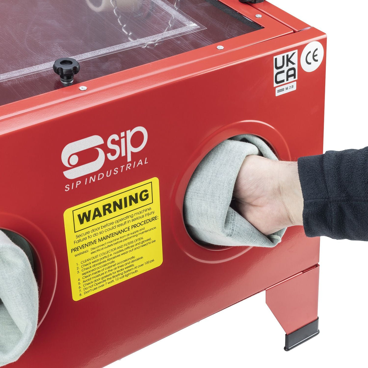 SIP Medium Sandblast Cabinet - 03868 - SIP-03868 - SIP Tools UK - Trade Counter Direct