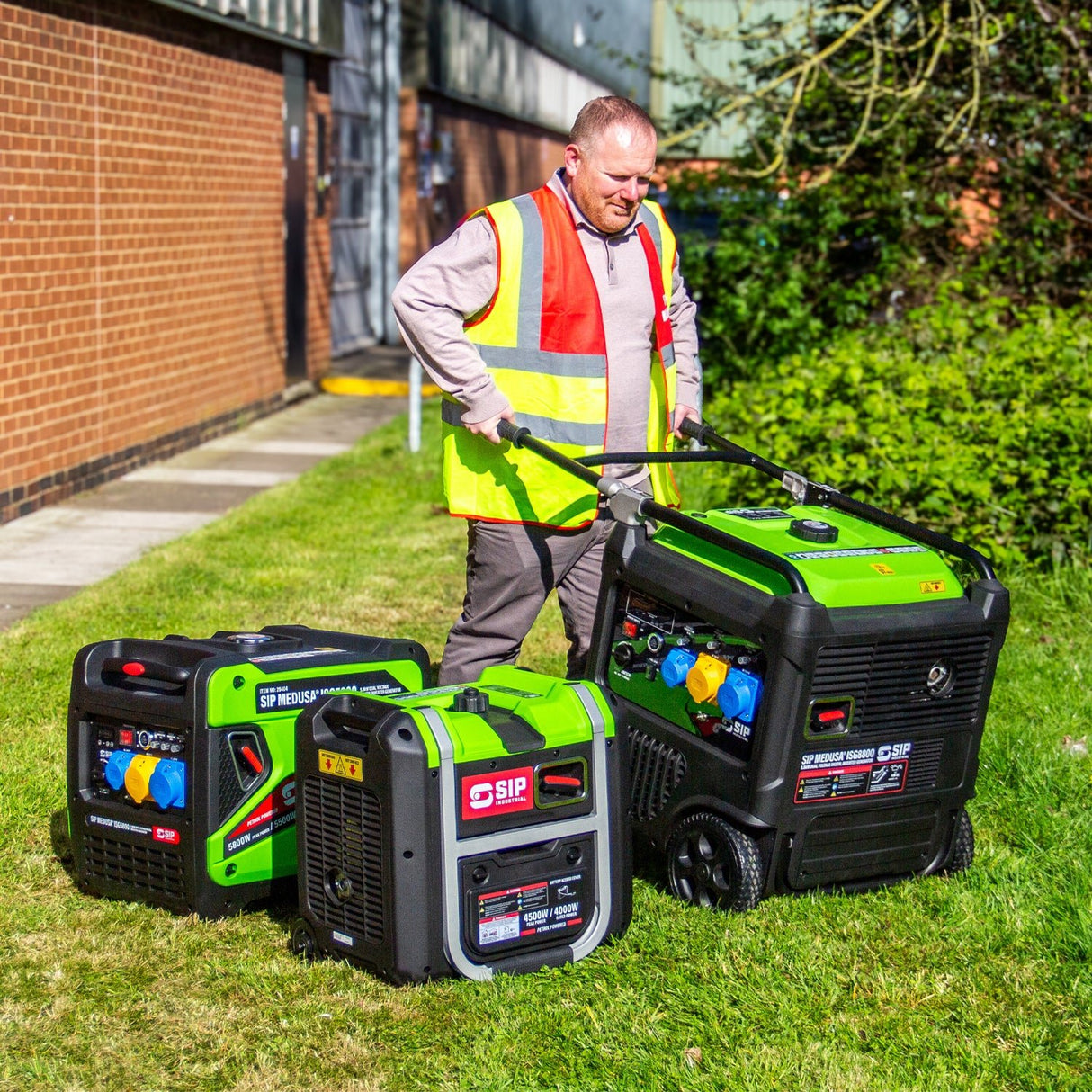 SIP MEDUSA® ISG4500 4.5kW Digital Inverter Generator - SIP-25403 - SIP Tools UK - Trade Counter Direct