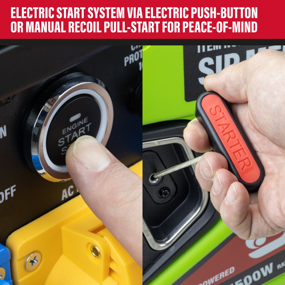 SIP MEDUSA® ISG5800 5.8kW Dual Voltage Digital Inverter Generator - SIP-25404 - SIP Tools UK - Trade Counter Direct